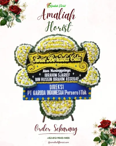 Papan Bunga Duka di Pandu